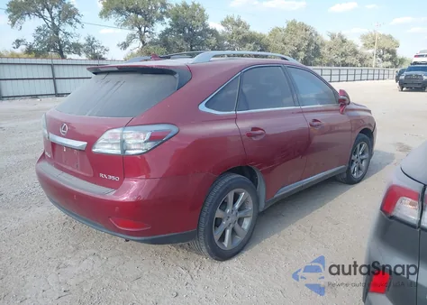 2010 Lexus Rx 350 from USA, damaged, VIN 2T2ZK1BA8AC038463